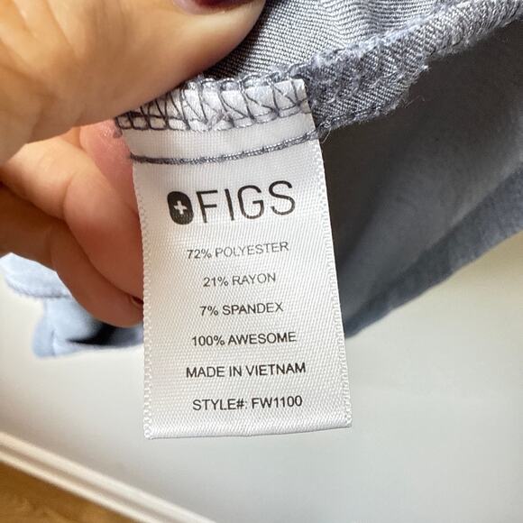 FIGS Women's XS Casma Three-Pocket Scrub Top PO1569 Medical‎ Uniform Healthcare - Picture 11 of 11